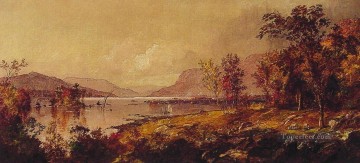 Jasper Francis Cropsey Painting - Greenwood Lake in September Jasper Francis Cropsey